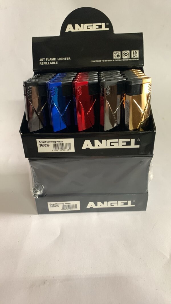 Запалка метална ANGEL Oxygen 25x58ден