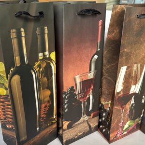 F27 Украсни кеси за вино (микс бои)1/12 х 23,3ден=280ден