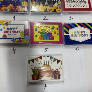 D105-1 Плико со картичка 1/10 12ден парче