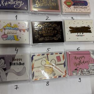 D105-3 Плико со картичка 1/10 12ден парче