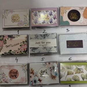 D105-6 Плико со картичка 1/10 12ден парче